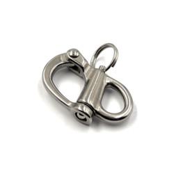 Mousqueton de drisse inox 52 x 35