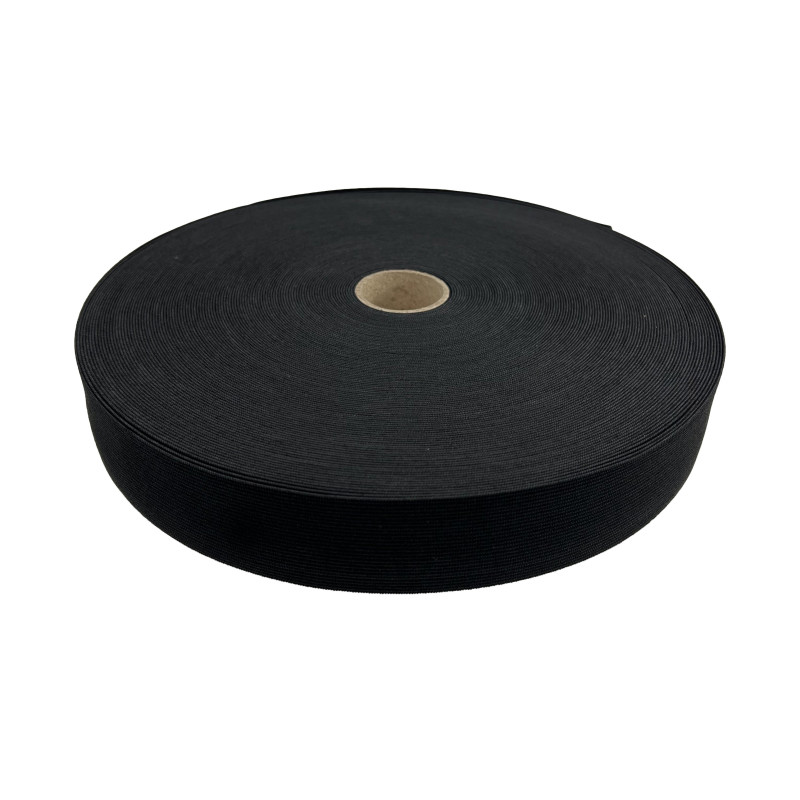 Corde élastique noire longueur 20m diamètre 6mm Bâche Piscine Sandow
