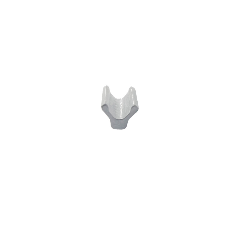 Arrêt haut 6 mm blanc
