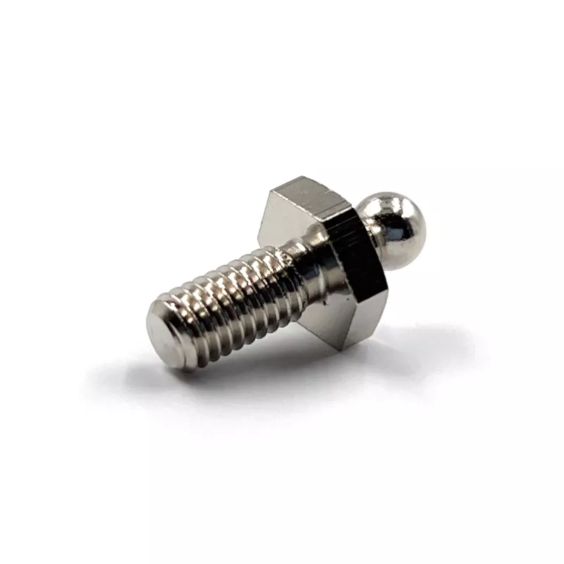 Loxx fixation à boulonner laiton nickelé M5x10 mm