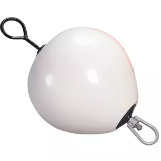 Bouée d amarrage avec tige courte blanche