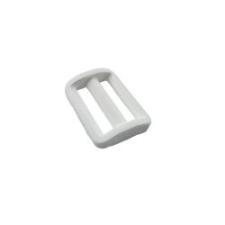 Passant de réglage plastique 25 mm blanc
