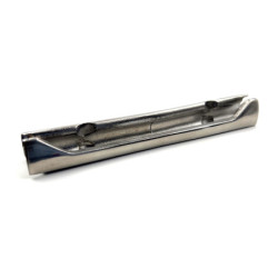 Jonction de rail inox pour passage de ralingue
