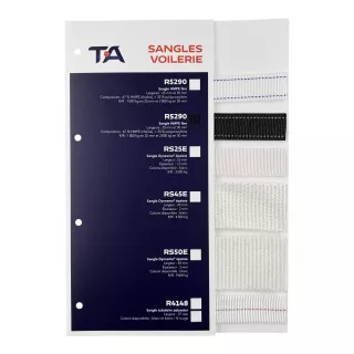Carte sangle voilerie