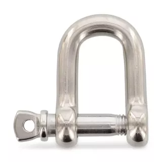 Manille droite inox