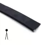 Bande de ralingue pvc noir