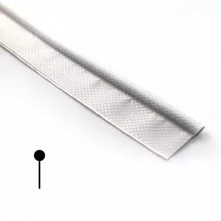 Bande de ralingue pvc soudée blanche