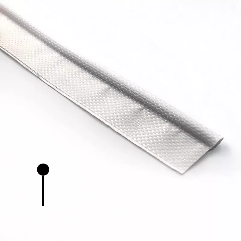 Bande de ralingue pvc soudée blanche