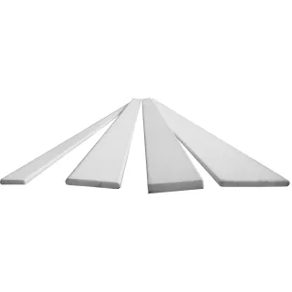 Latte plate - barre