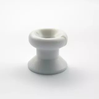 Bouton de taud blanc