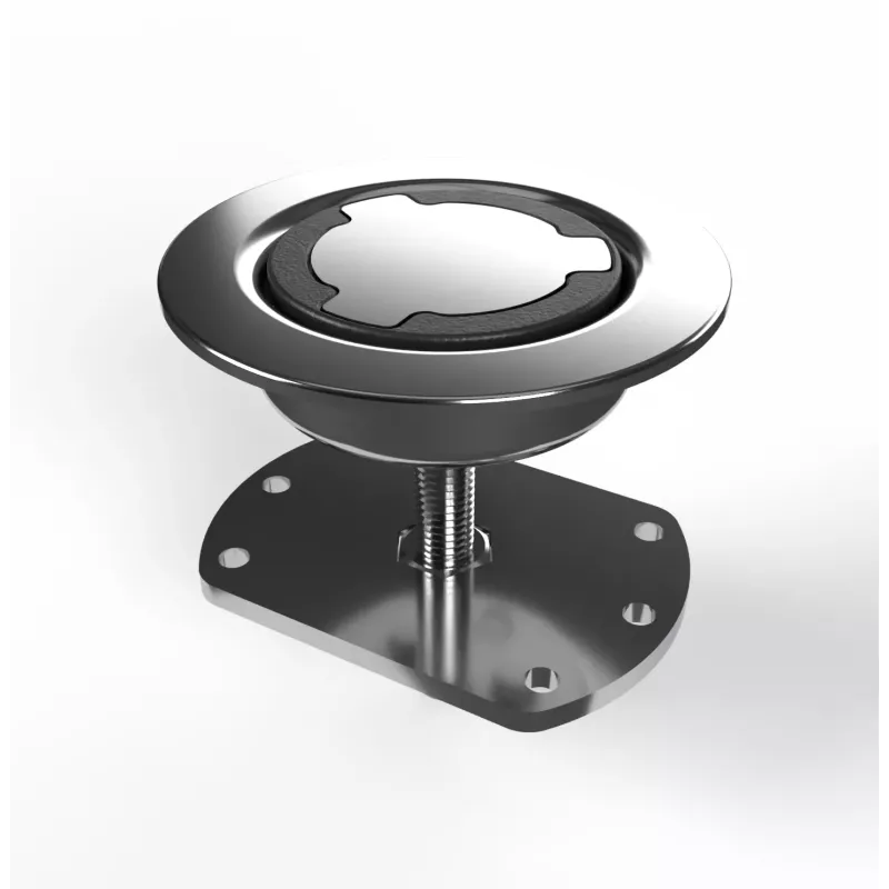 Slimline Ø50 - Fixation par le dessus avec contre plaque