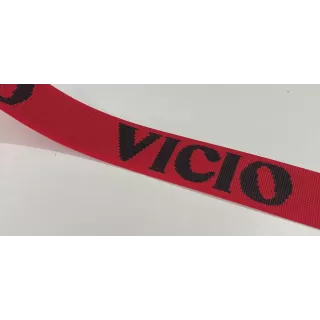 Sangle raban marquée jacquard