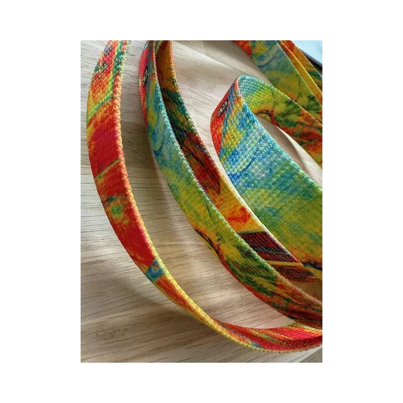 Sangle raban marquée par sublimation