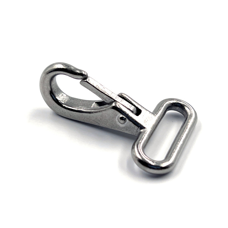 Mousqueton de sangle inox 25 mm pm