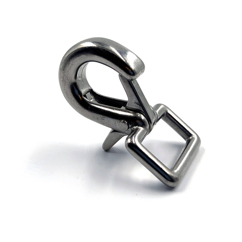 Mousqueton de sangle inox 25 mm gm