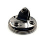 Fixation de pont inox ronde 4 trous