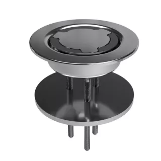 Slimline Ø75 - Fixation par dessous avec contre plaque