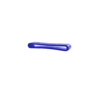 Passant plastique bleu 45mm