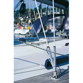 Gaine de hauban pré-fendue en PVC