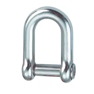 Manille droite Ø8 avec vis six pans creux