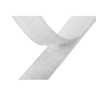 Velcro à coudre blanc - 50 mm