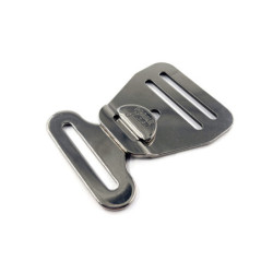 Boucle de harnais inox 50 mm