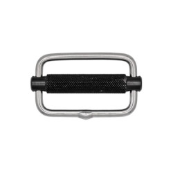 Boucle inox à rouleau moleté