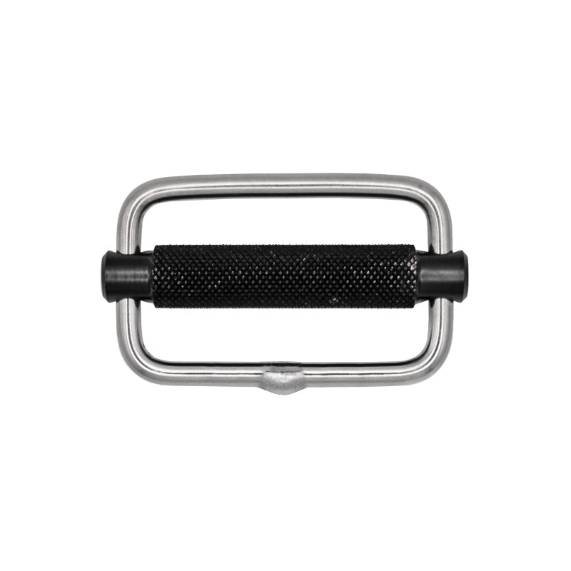Boucle inox à rouleau moleté