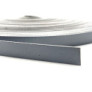 Sangle enduite 20 mm gris chromé