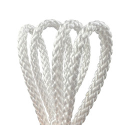 Tresse polypropylène blanche Ø 2